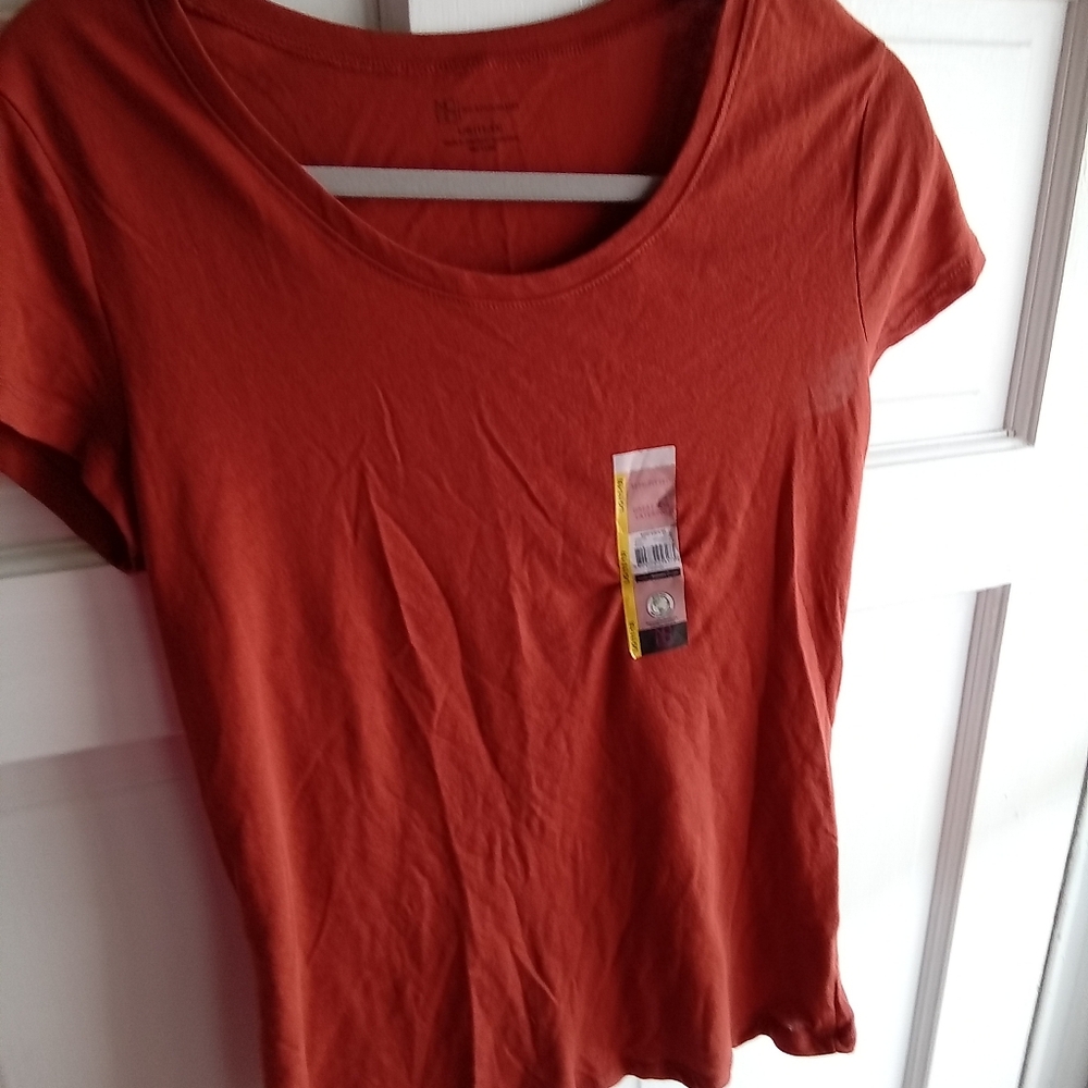 2-$10... NoBo Brown T-Shirt size L new with tags